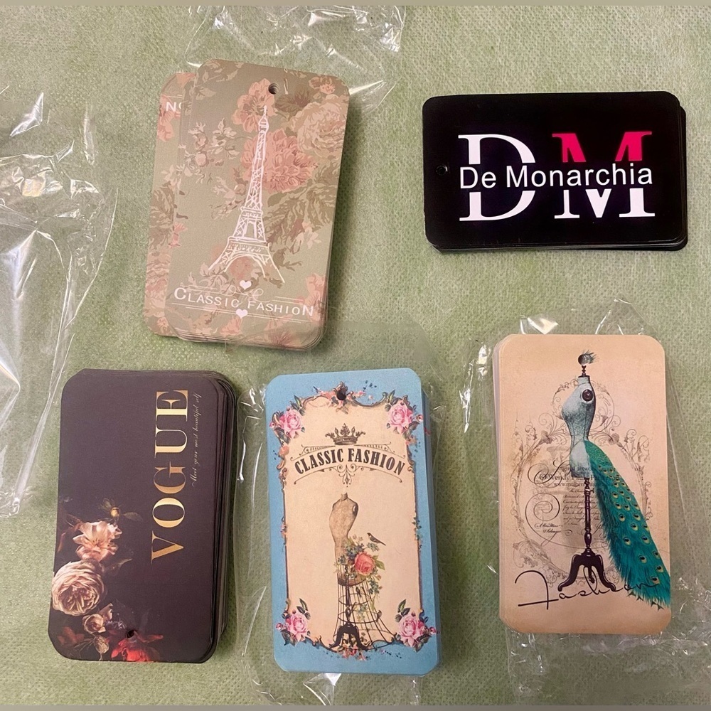Price /size tags 🏷️ for clothes ( for those who sewing 🧵 their clothes